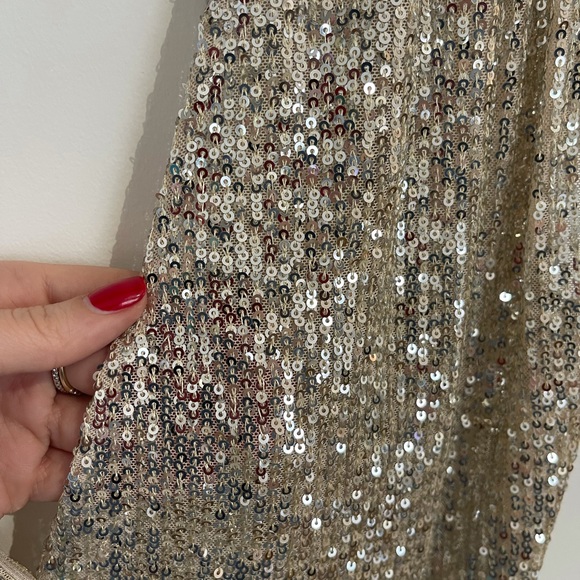 Zara Sequin Bodysuit - Picture 6 of 7